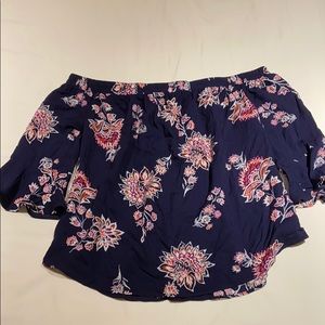 Off the shoulder shirt